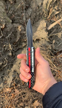 Load image into Gallery viewer, Thin Red Line OTF Knife