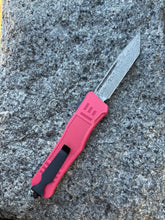 Load image into Gallery viewer, Damascus OTF Knife