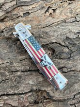 Load image into Gallery viewer, USA Punisher Stiletto Switchblade