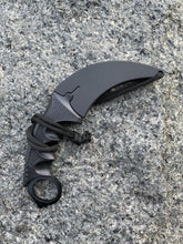 Load image into Gallery viewer, Black Karambit Knife