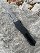 Load image into Gallery viewer, Damascus OTF Knife