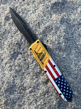 Load image into Gallery viewer, Don't Tread On Me OTF Knife